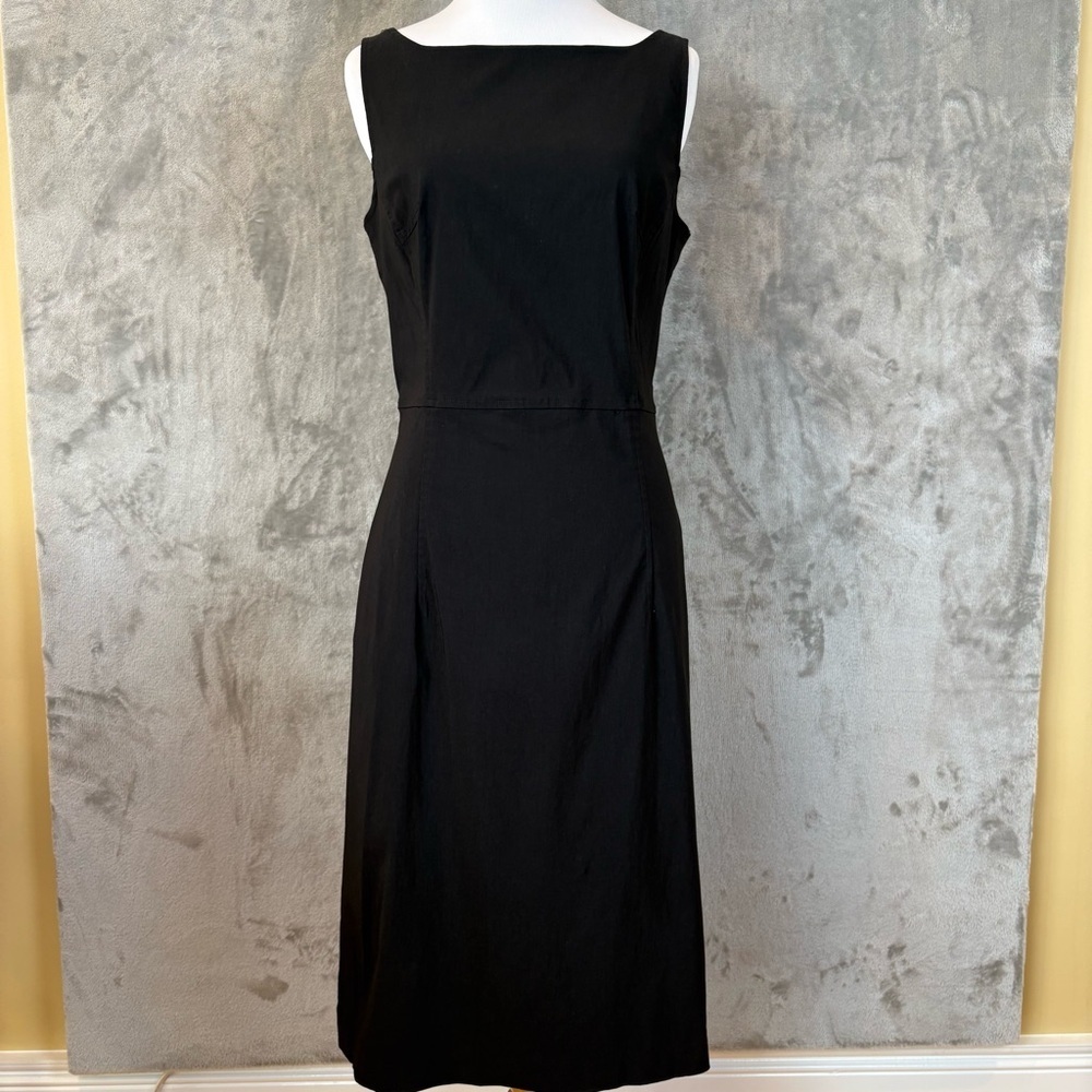 Express Elegant Black Sleeveless Dress Wmn’s 7/8